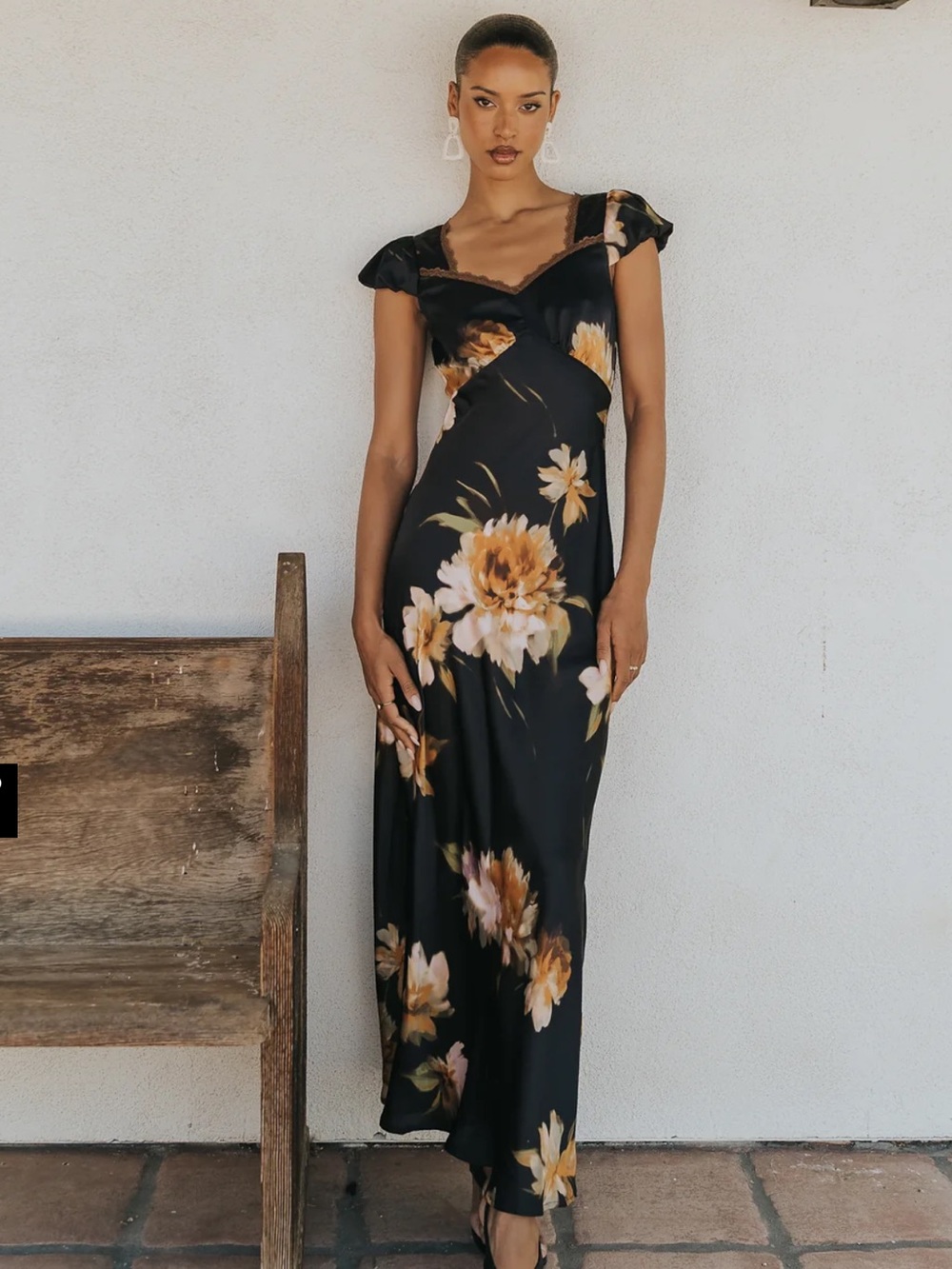 NWT Bohme Markele Floral Maxi Dress